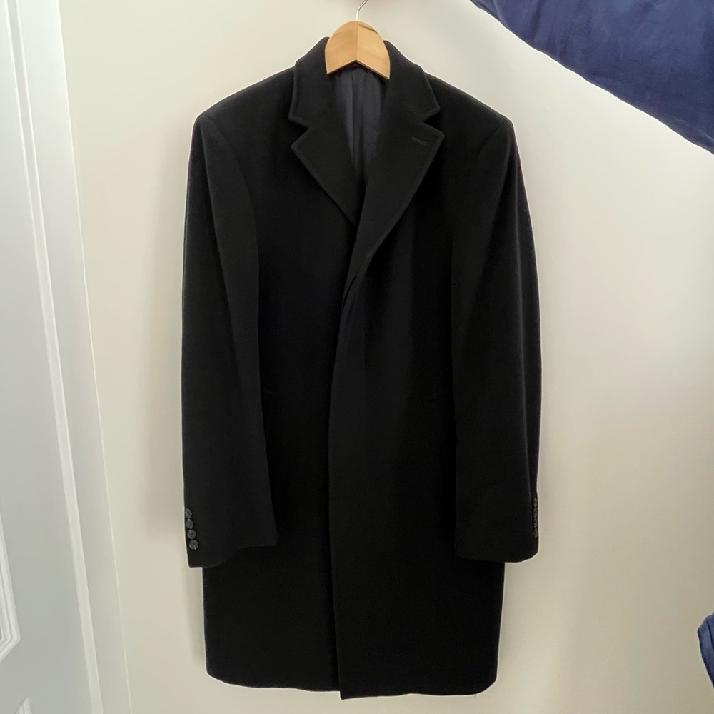Midnight blue pea coat